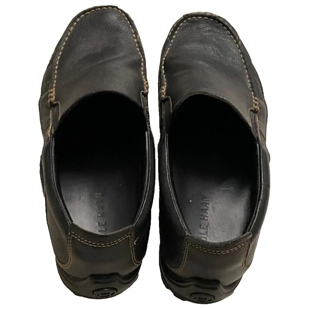 Cole Haan Men's Tucker Venetian Driving‎ Loafers; Black; Size 11M